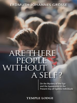 cover image of Are There People Without a Self?